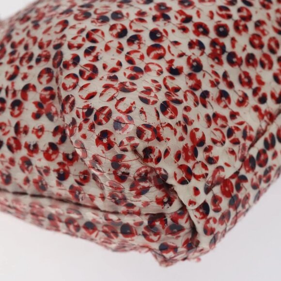 PRADA Shoulder Bag Sequin Red Auth 127445V - Picture 2 of 15